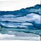 Blue Grayscape by Chris Paschke 14" x 14" Canvas Wall Art (Set of 2)
